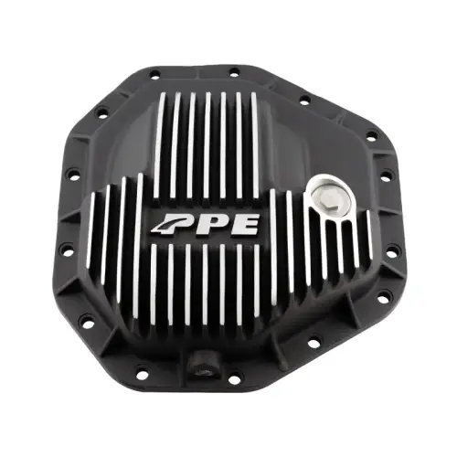 Pacific Performance Engineering - PPE Dana M275 14-Bolt Heavy-Duty Cast Aluminum Rear Differential Cover for Ford (2017-26) Super Duty (Brushed)