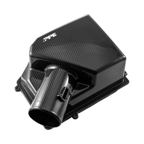 Pacific Performance Engineering - PPE Carbon Weave Air Cleaner Cover (Lid) for Chevy/GMC (2019-26) Silverado/Sierra/Tahoe/Yukon 2.7L/5.3L/6.2L Gas