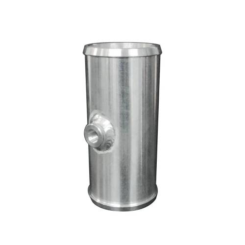 Pacific Performance Engineering - PPE 2.5" OD Aluminum Tube with 1/8" NPT Bung (Universal)