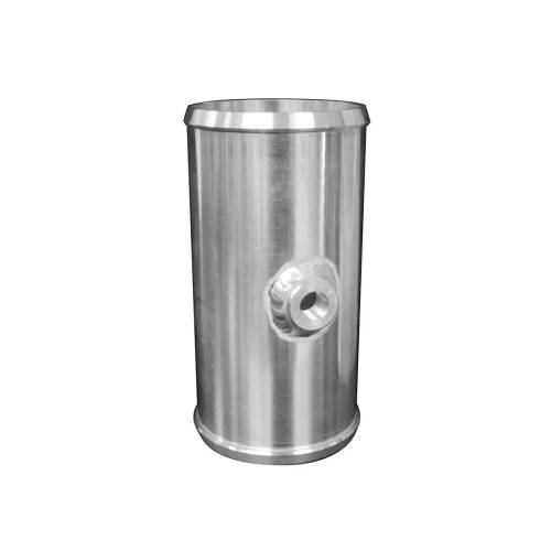 Pacific Performance Engineering - PPE Aluminum Tube - 2.75" OD x 5.0" Long with 1/8" NPT Bung (Universal)