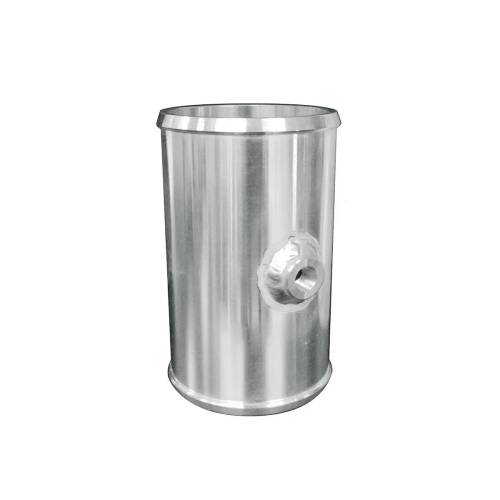Pacific Performance Engineering - PPE Aluminum Tube 4.0" OD x 5" L with 1/8" NPT Bung (Universal)