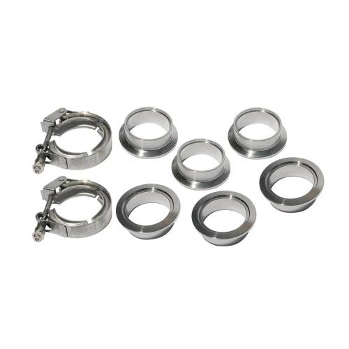 Pacific Performance Engineering - PPE Quick-Release V-Band Set - 2.0", 8-Piece (Universal)