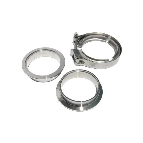 Pacific Performance Engineering - PPE Quick-Release V-Band Set - 2.75" Aluminum (Universal)