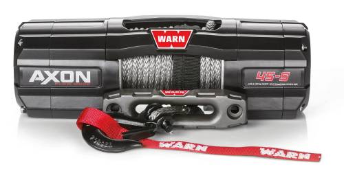 Warn - Warn AXON 45-S Powersports Winch with Plow Mode, 4,500 lb Synthetic Rope