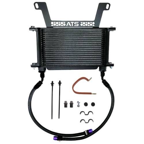 ATS Diesel Performance - ATS Auxiliary Transmission Cooler Kit for Jeep (2003-06) 42RLE 4.0L, Wrangler