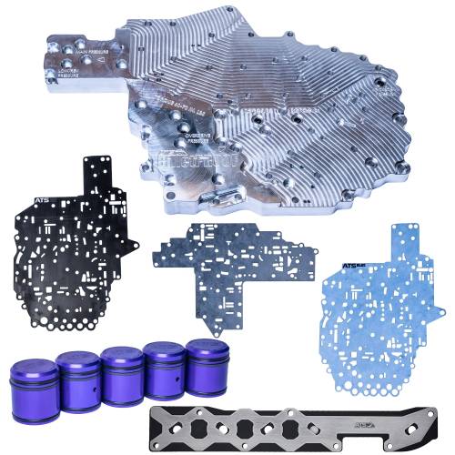 ATS Diesel Performance - ATS Billet Channel Plate Kit for Dodge/Ram (2019-20) 68RFE 6.7L Cummins