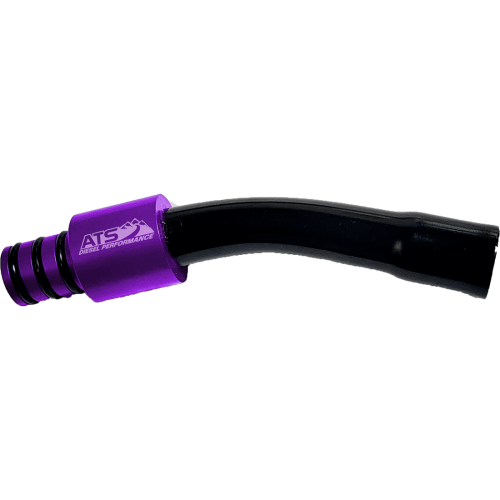 ATS Diesel Performance - ATS Dipstick Fill Tube for Ford (1989-10) 7.3L/6.0L/6.4L, E4OD/4R100/5R110, Power Stroke