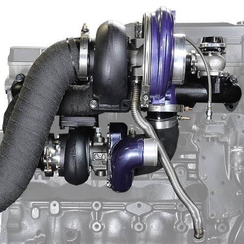 ATS Diesel Performance - ATS Aurora Twin (Compound) Turbo System for Dodge (1998.5-02) 2500/3500 5.9L Cummins 24V (3000/5000)