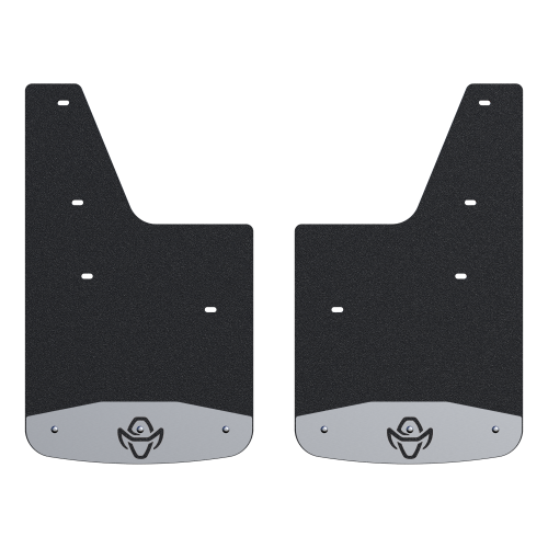 Ranch Hand - Ranch Hand Front 12" x 20" Textured Rubber Mud Flaps for Dodge/Ram (2009-27) 1500/1500 Classic/2500/3500/4500/5500