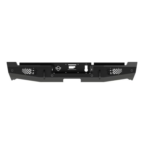 Ranch Hand - Ranch Hand Midnight Rear Bumper for Ram (2019-24) 1500 (with Side Exhaust)