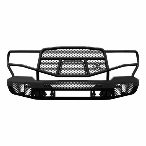 Ranch Hand - Ranch Hand Midnight Front Bumper with Grille Guard for Chevy (2019-22) 1500/1500 LTD