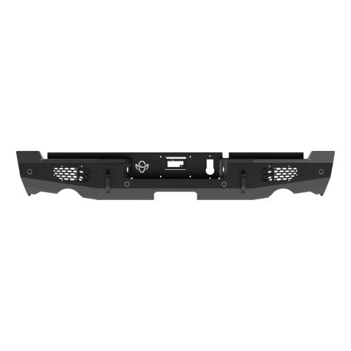 Ranch Hand - Ranch Hand Midnight Rear Bumper for Ram (2019-24) 1500 (with Rear Exhaust)