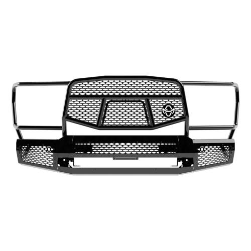 Ranch Hand - Ranch Hand Midnight Front Bumper with Grille Guard for Ford (2021-23) F-150