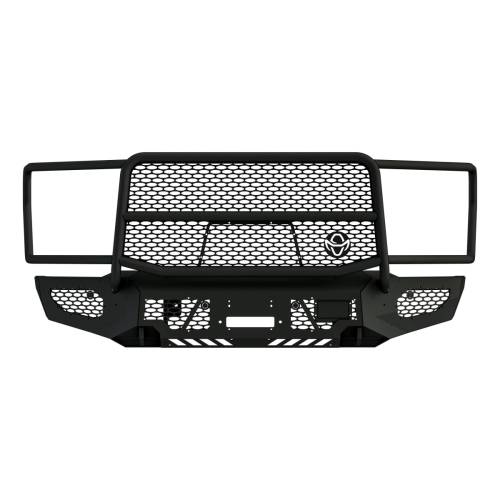 Ranch Hand - Ranch Hand Midnight Front Bumper with Grille Guard for Ford (2024-26) F-150