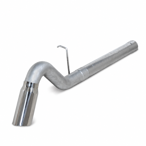 Diamond Eye Performance - Diamond Eye 4" D.P.F. Back Exhaust, Chevy/GMC (2011-15) 2500-3500HD, 6.6L Duramax, Single, Aluminized Turn Down