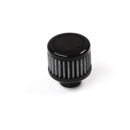 S&B - S&B Crankcase Vent Filter, .50" Hole, Clamp-On with Black Shield