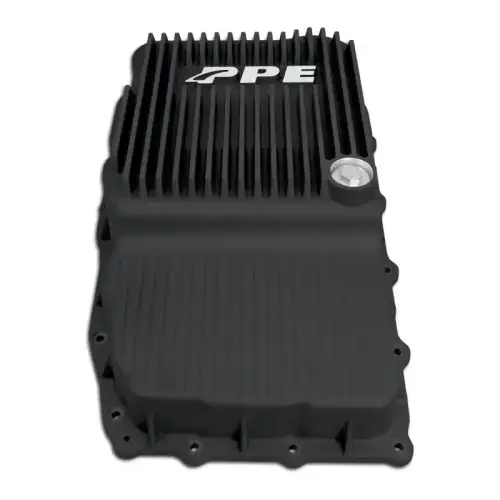 Pacific Performance Engineering - PPE 10L80 Heavy-Duty Cast Aluminum Transmission Pan for Chevy/GMC (2019-26) 5.3L/6.2L 1500/SUV Gas (Black)