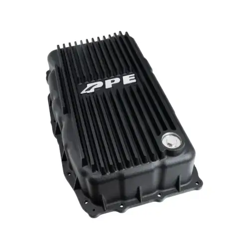Pacific Performance Engineering - PPE 10L80 Heavy-Duty Cast Aluminum Transmission Pan for Chevy/GMC (2020-26) 3.0L Duramax (Black)