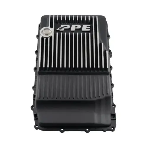 Pacific Performance Engineering - PPE 10R60/10R80/10R100 Heavy-Duty Cast Aluminum Transmission Pan for Ford (2017-26) F-150/Ranger/Explorer Bronco (Deep, Brushed)