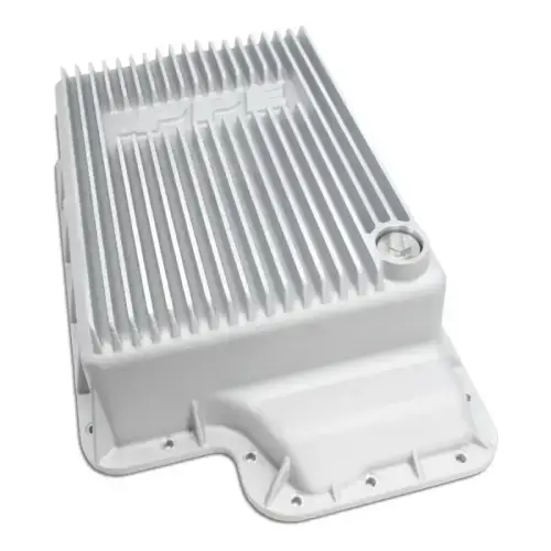 Pacific Performance Engineering - PPE 5R110 Heavy-Duty Cast Aluminum Transmission Pan for Ford (2003-10) Super Duty 6.0L/6.4L Power Stroke (Raw)