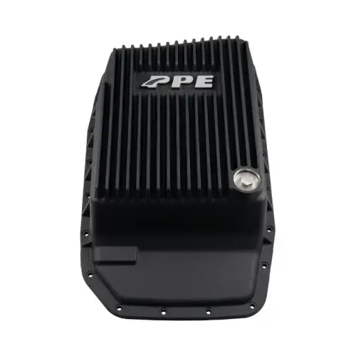 Pacific Performance Engineering - PPE 6R80/6R100 Heavy-Duty Cast Aluminum Transmission Pan for Ford (2007-22) 6.2L Super Duty (Black)