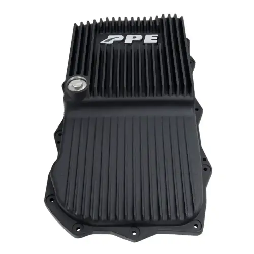 Pacific Performance Engineering - PPE 850RE/8HP75 Heavy-Duty Cast Aluminum Transmission Pan for Jeep (2018-26) Wrangler/Gladiator 2.0L/3.0L/6.4L (Deep, Black)