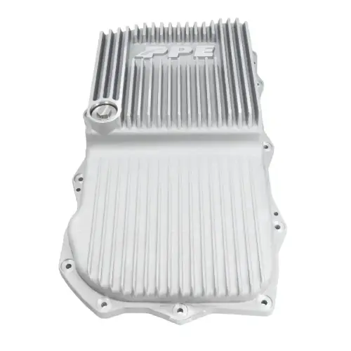 Pacific Performance Engineering - PPE 850RE/8HP75 Heavy-Duty Cast Aluminum Transmission Pan for Jeep (2018-26) Wrangler/Gladiator 2.0L/3.0L/6.4L (Deep, Raw)