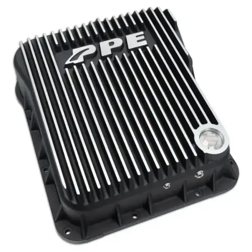 Pacific Performance Engineering - PPE Allison 1000/2000/2400 Heavy-Duty Cast Aluminum Transmission Pan for Chevy/GMC (2001-19) 6.6L Duramax (Standard Capacity, Brushed)