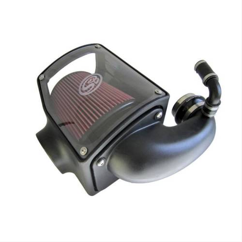 S&B - S&B Cold Air Intake for Chevy/GMC (1992-00) Detroit Diesel 6.5L (Cotton, Cleanable, Red)