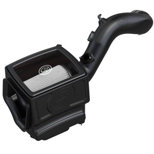 S&B - S&B Cold Air Intake for Chevy/GMC (2009-13) Silverado, Sierra 1500 / 2009-2014 Tahoe, Yukon, Suburban, Escalade (Dry Extendable, White)