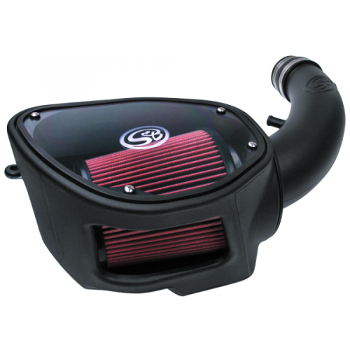 S&B - S&B Cold Air Intake for Jeep (2007-11) Wrangler JK V6 3.8L (Cotton Cleanable, Red)