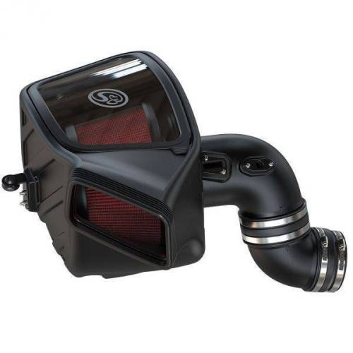 S&B - S&B Cold Air Intake for Ram (2019-24) 2500/3500 6.7L Cummins (Cotton Cleanable, Red)