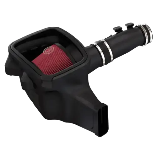 S&B - S&B Cold Air Intake for Ram (2025-26) 3.0L 1500 Hurricane, (Cotton Cleanable, Red)