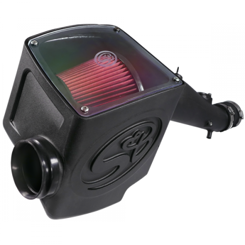 S&B - S&B Cold Air Intake for Toyota (2005-11) Tacoma 4.0L (Cotton Cleanable, Red)