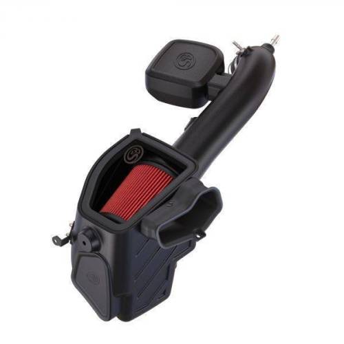 S&B - S&B Cold Air Intake Kit for Ford (2020-22) F-250/F-350, 7.3L Gas (Cotton Cleanable, Red)