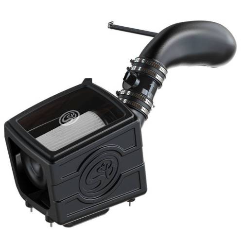 S&B - S&B Cold Air Intake Kit for Chevy/GMC (1999-07) Silverado, GMC Sierra 1500, 2500, 3500 / (2007-08) Tahoe, Yukon (Dry Extendable, White)