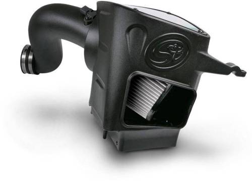 S&B - S&B Cold Air Intake Kit for Dodge (2003-07) 5.9L Cummins (Dry Extendable, White)