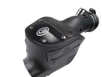 S&B - S&B Cold Air Intake Kit for Ford (2008-10) F250/F350 6.4L Power Stroke (Dry Extendable, White)