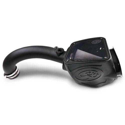 S&B - S&B Cold Air Intake Kit for Nissan (2016-17) Titan XD 5.0L Cummins (Dry Extendable, White)