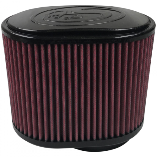 S&B - S&B Intake Replacement Filter for Chevy/GMC (1996-08) 4.8L/5.0L/5.3L5.7L/6.0L/6.6L/8.1L (Cotton Cleanable, Red)