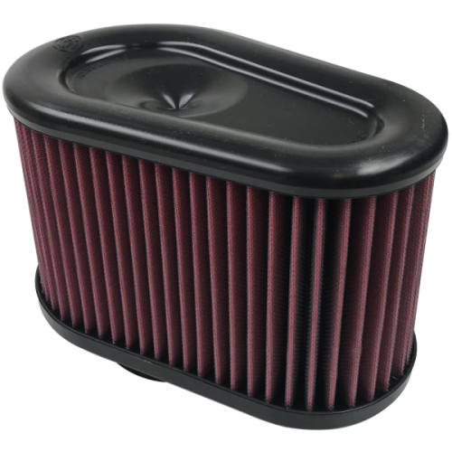 S&B - S&B Intake Replacement Filter for Ford (2003-07) F-250/F-350/Excursion 6.0L (Cotton Cleanable, Red)