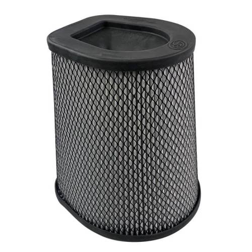 S&B - S&B Intake Replacement Filter for Ford (2011-26) F-250/F-350/F-450/F-550 6.7L, Diesel (Dry Extendable, White)