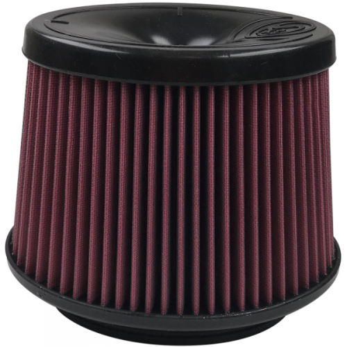 S&B - S&B Intake Replacement Filter for Jeep (1997-06) Wrangler 4.0L / Ford (2010-25) Expedition/F-150/F-250/F-350 (Cotton Cleanable, Red)