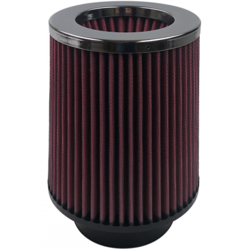 S&B - S&B Intake Replacement Filter for Nissan/Infiniti (2004-07) Titan/Pathfinder/QX56/Armanda 5.6L, (Cotton Cleanable, Red)