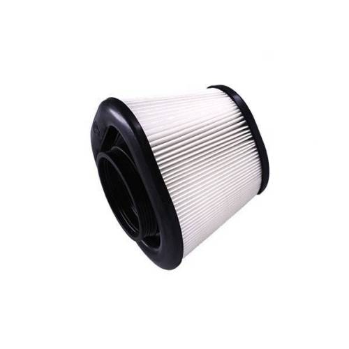 S&B - S&B Intake Replacement Filter for Ram (2013-18) 2500/3500 6.7L Diesel (Dry Extendable, White)