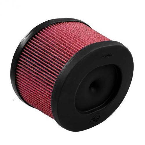 S&B - S&B Intake Replacement Filter for Ram (2019-26) 2500/3500 6.7L, Diesel (Cotton Cleanable, Red)