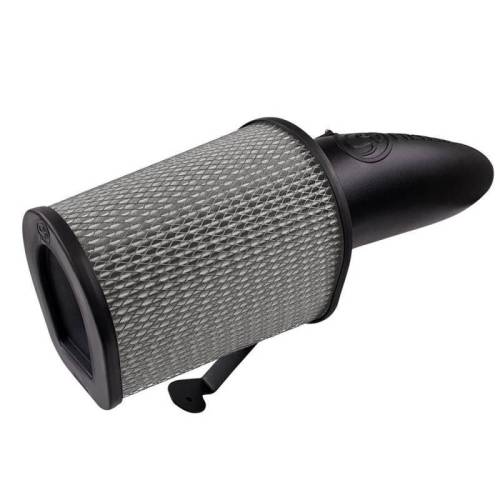 S&B - S&B Open Air Intake for Ford (2020-26) Super Duty 6.7L Power Stroke (Dry Extendable, White)