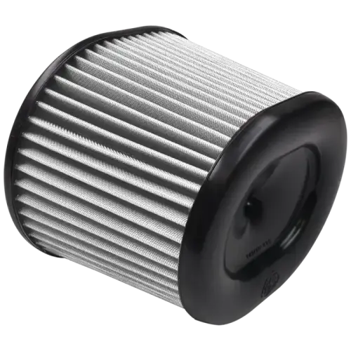 S&B - S&B Replacement Air Filter (5" Flange, 8.75"x10" Base, 8"x9.75" Top, 7" Height) Dry Extendable, White