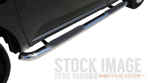 Steelcraft - Steelcraft 3" Round Side Bars for Dodge (2004-09) Durango & Chrysler (2007-09) Aspen (Black)