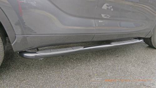 Steelcraft - Steelcraft 3" Round Side Bars for Toyota (2020-24) Highlander (Black, Excl. Hybrid models)